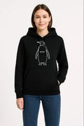 Nihilist Penguen Özel Tasarım Oversize Kapüşonlu Sweatshirt
