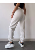 Üç İplik Basic Lastikli Eşofman Pantolon