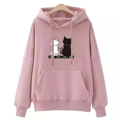 Kore tarzı bol kesim kadife kalın moda Sweatshirt