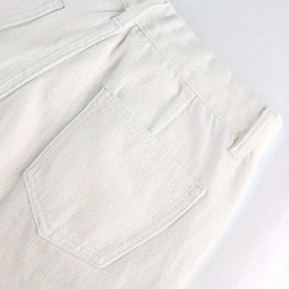 Yüksek Bel Kadın Denim Kot Pantolonlar ve Kargo Pantolonlar