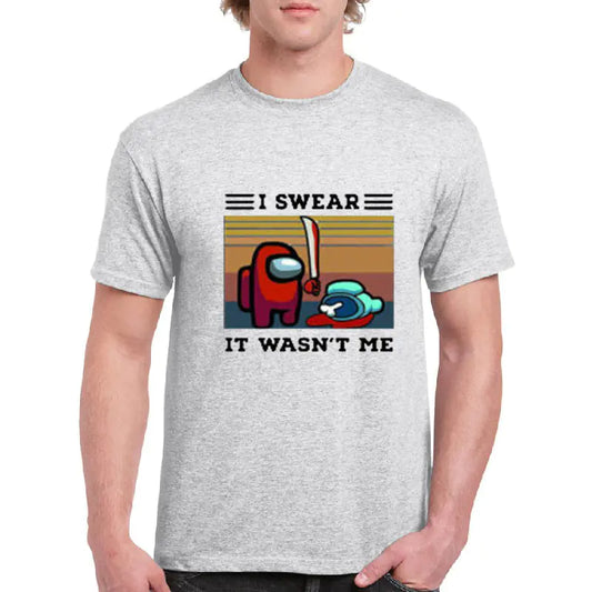 Yetişkinler için Among Us Karikatür Kısa Kollu Tişört