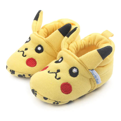 Yumuşak Tabanlı Toptan Pamuklu Bebek  Ayakkabıları