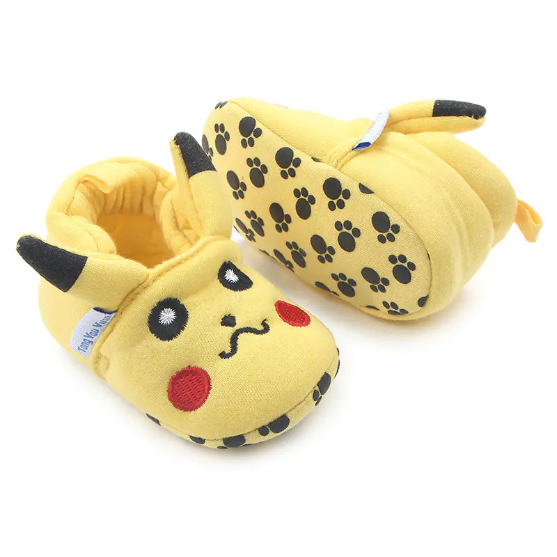 Yumuşak Tabanlı Toptan Pamuklu Bebek  Ayakkabıları