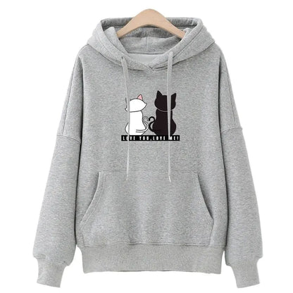 Kore tarzı bol kesim kadife kalın moda Sweatshirt